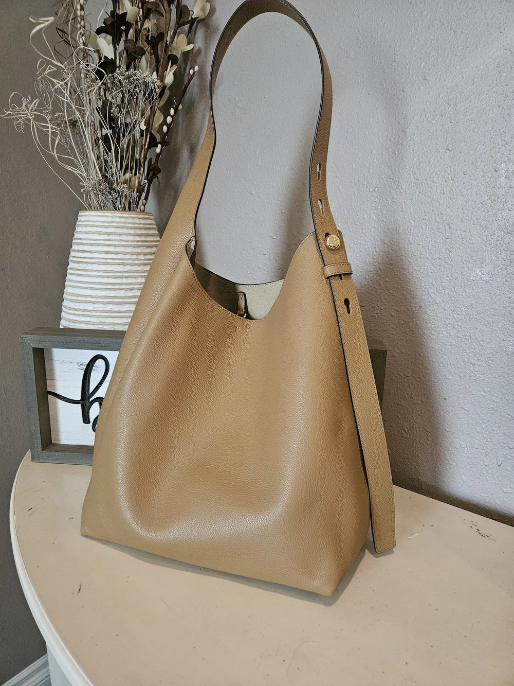 Tory Burch Large Romy Hobo Shoulder Bag